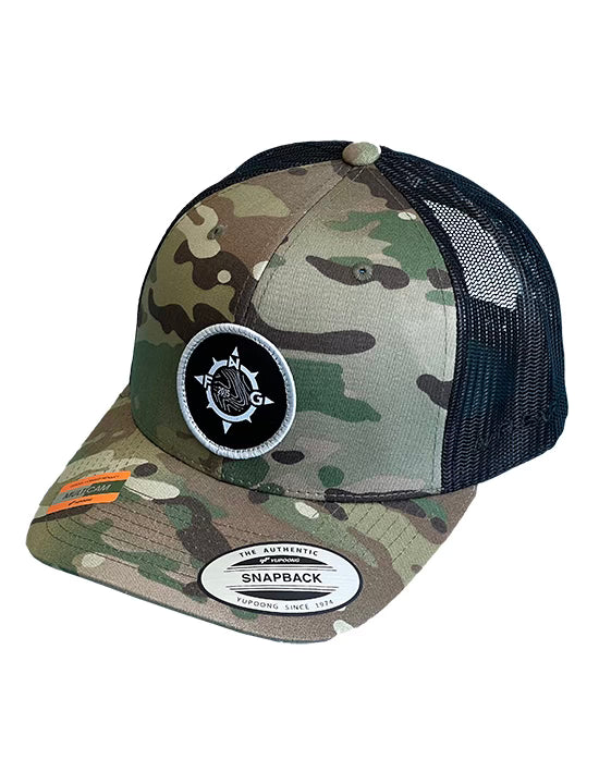 COMPASS LOGO CAP CAMO
