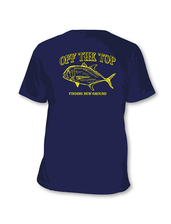 OFF THE TOP GT TEE NAVY