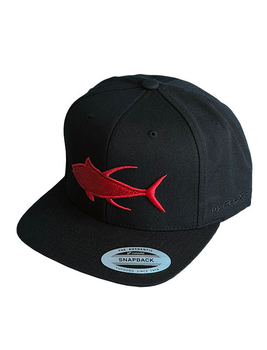 TUNA CAP-BLK-FLAT BRIM