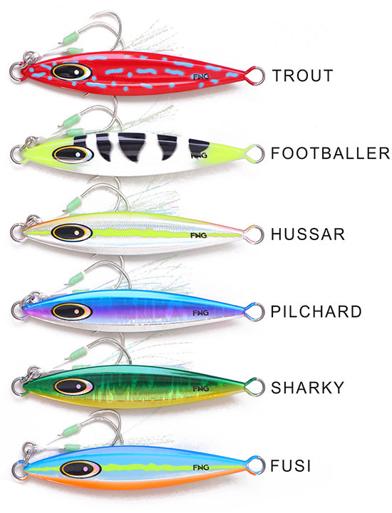 FNG CHANNEL JIGS 150GM